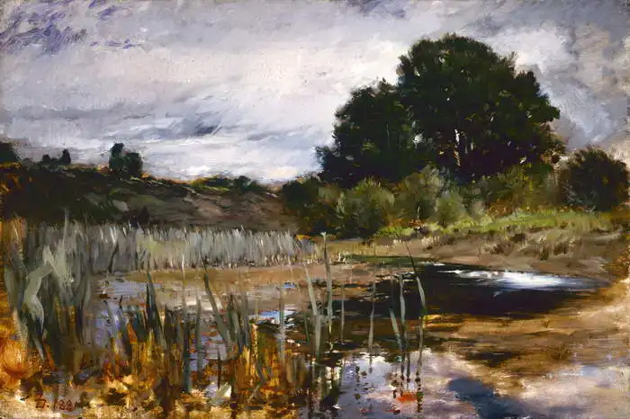 Duveneck, Frank: Landscape in Polling