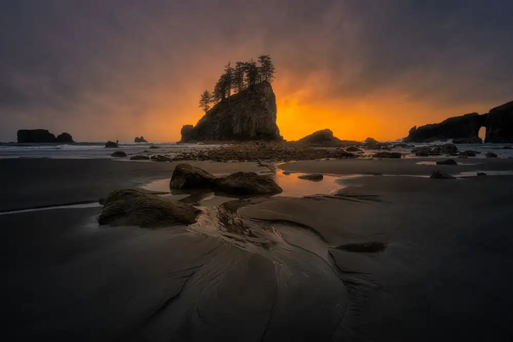 Jacobs, Lydia: Sunset like a fire