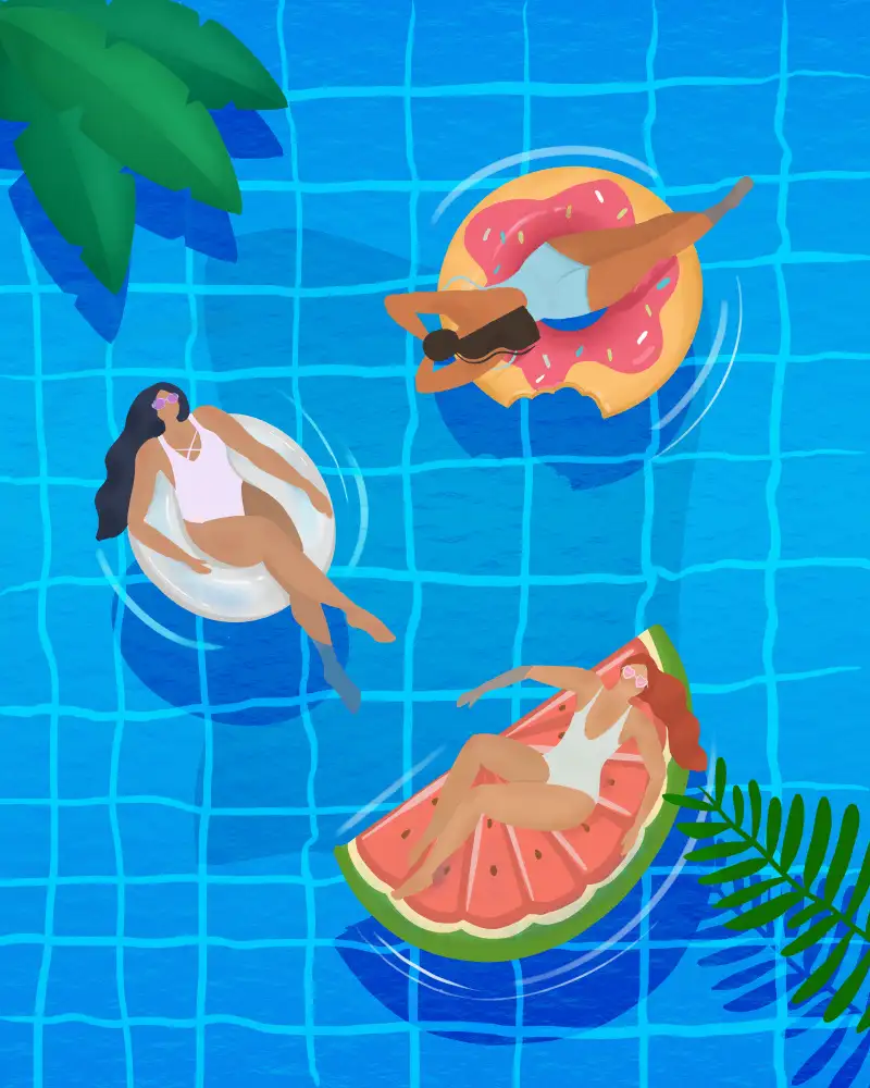 Lizde, Petra: Pool Ladies