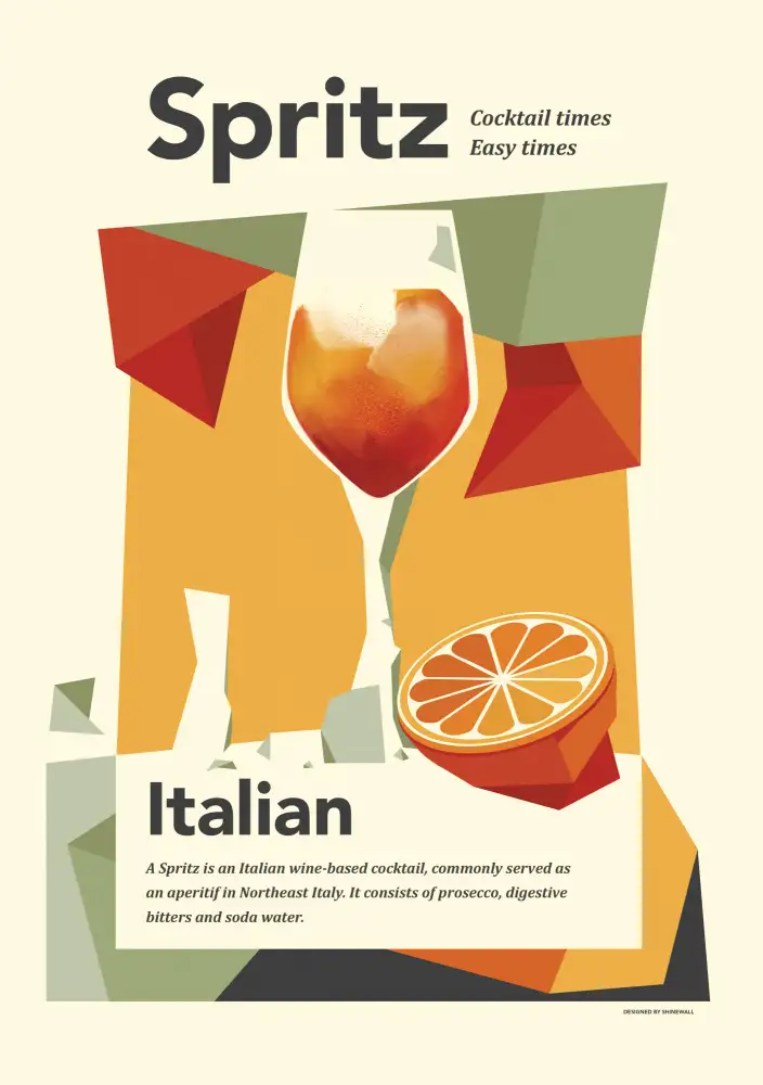 Gemos, Dionisis: Aperol spritz print