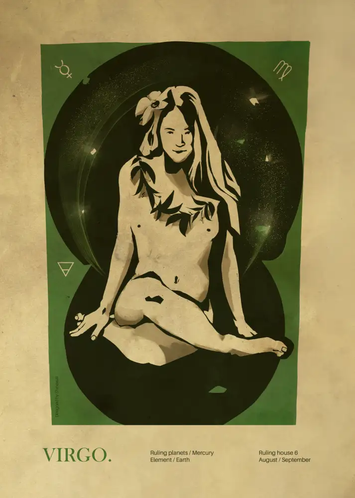 Gemos, Dionisis: Virgo print
