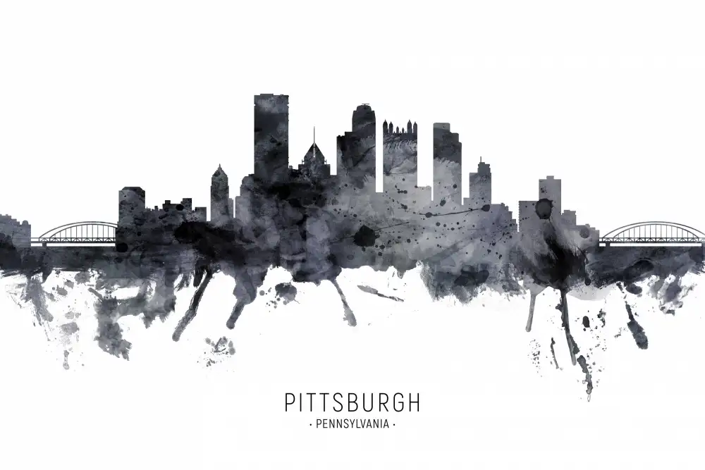 Tompsett, Michael: Panorama Pittsburghu v Pensylvánii