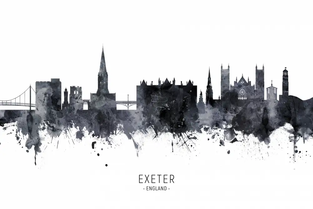 Tompsett, Michael: Exeter Anglie Skyline