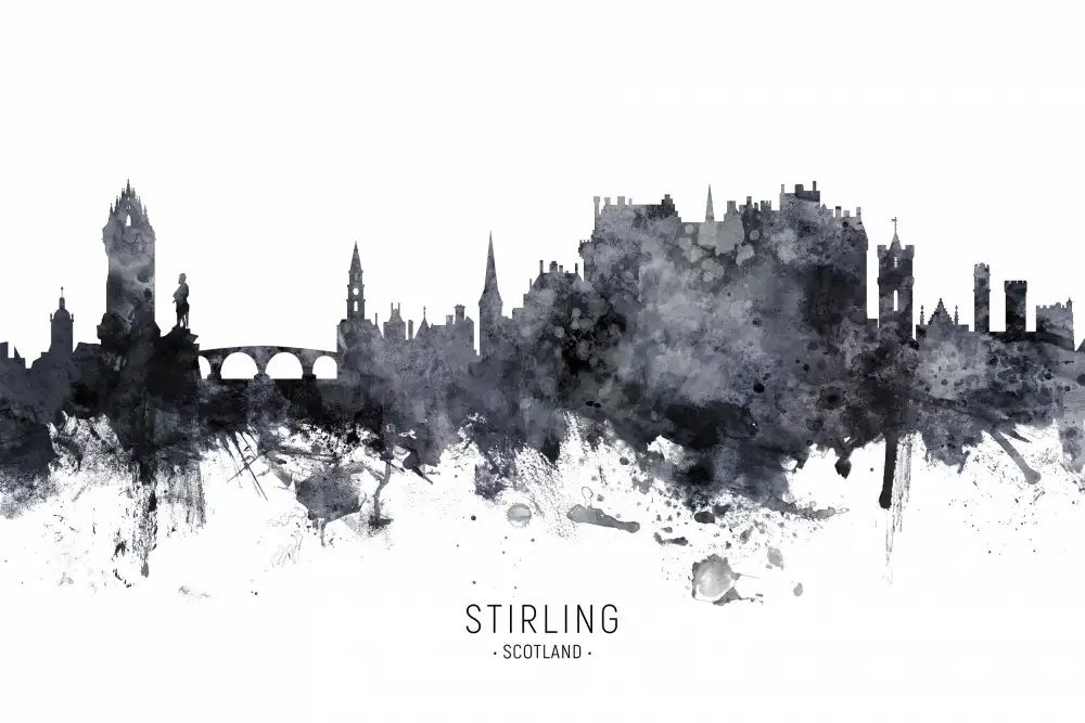 Tompsett, Michael: Skyline von Stirling,Schottland