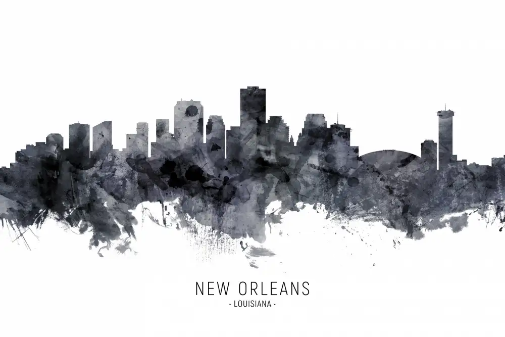 Tompsett, Michael: Horizon de la Nouvelle-Orléans en Louisiane