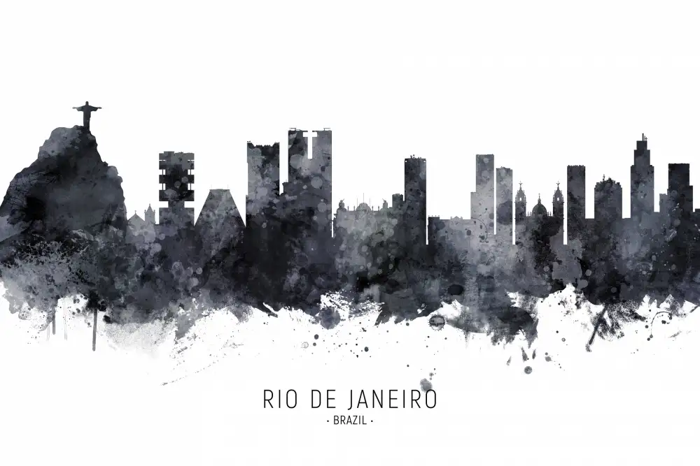 Tompsett, Michael: Panorama Rio de Janeira Brazílie