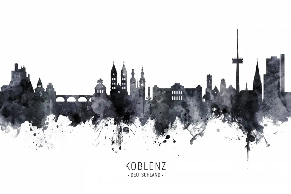 Tompsett, Michael: Koblenz Německo Panorama
