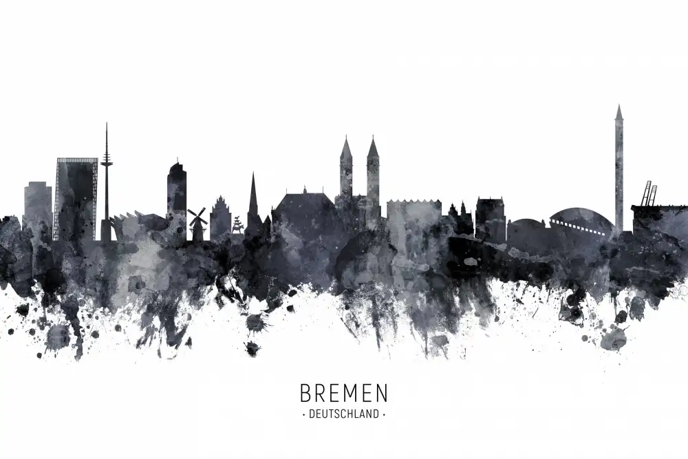 Tompsett, Michael: Brême Allemagne Skyline
