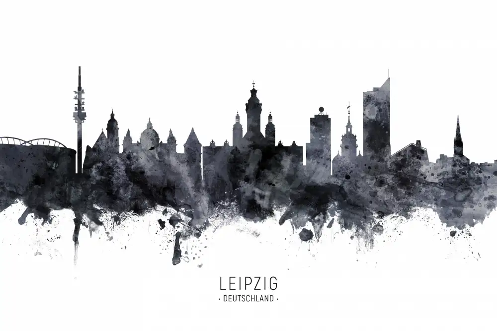 Tompsett, Michael: Leipzig Germany Skyline
