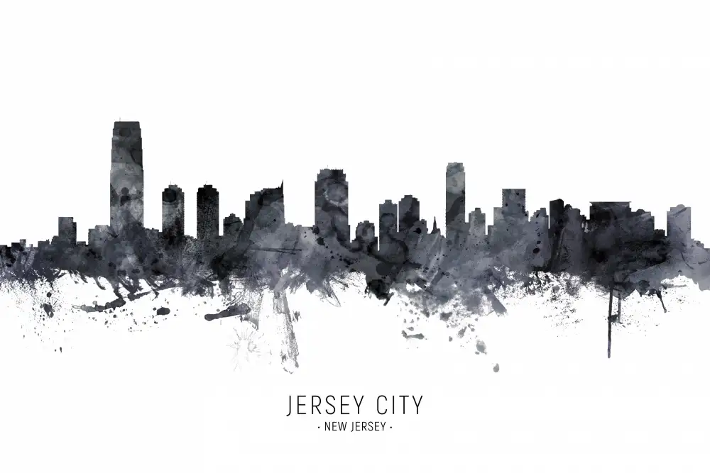 Tompsett, Michael: Orizzonte di Jersey City nel New Jersey