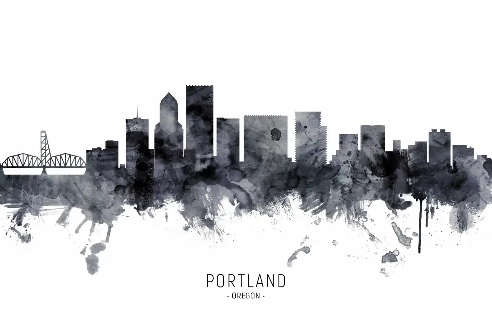 Tompsett, Michael: Panorama Portland Oregon