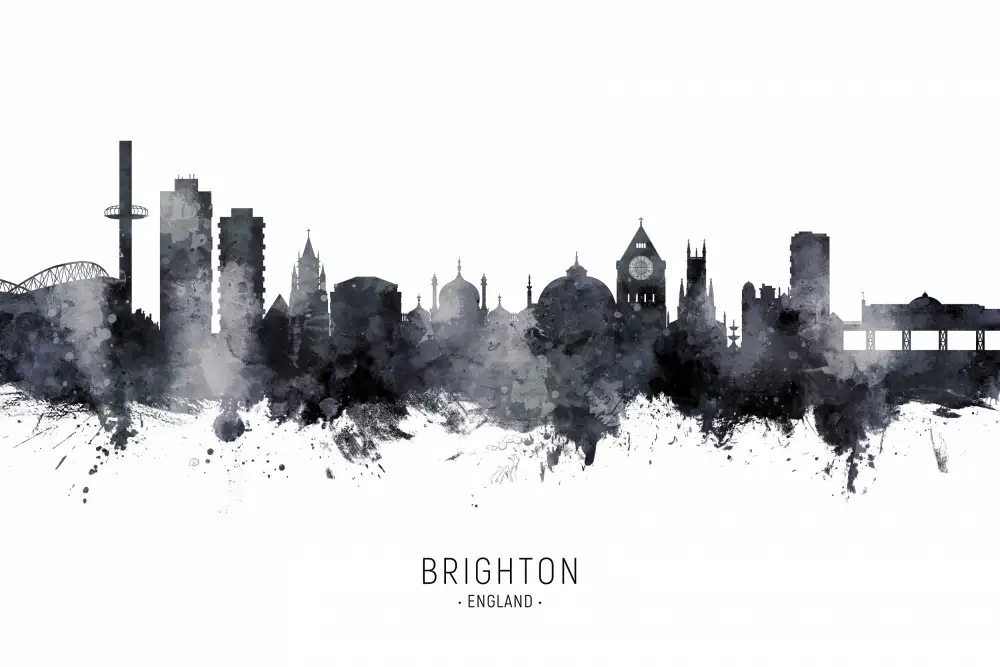 Tompsett, Michael: Brighton England Skyline