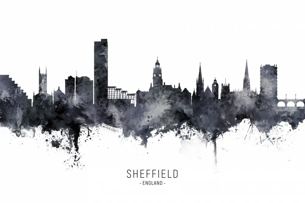Tompsett, Michael: Sheffield England Skyline