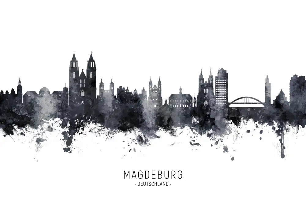 Tompsett, Michael: Magdeburg Německo Panorama