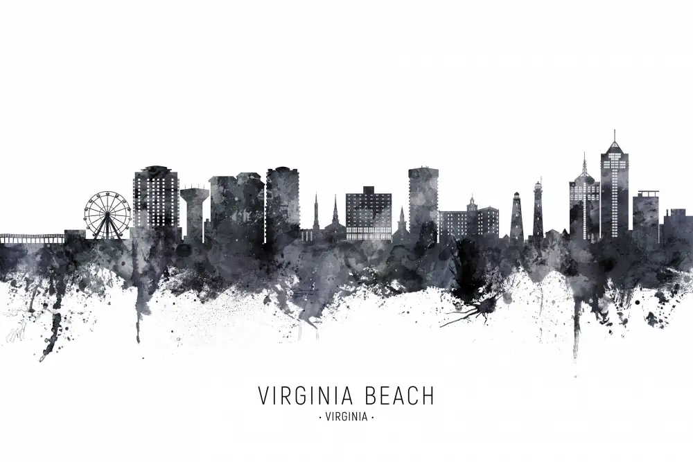 Tompsett, Michael: Virginia Beach Panorama Virginie
