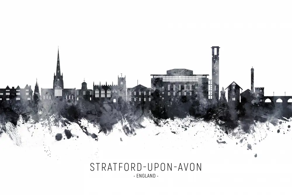 Tompsett, Michael: Panorama Anglie Stratford-upon-Avon