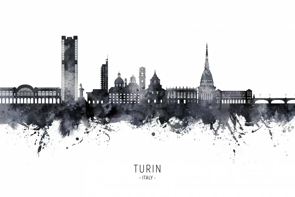 Tompsett, Michael: Toits de Turin Italie