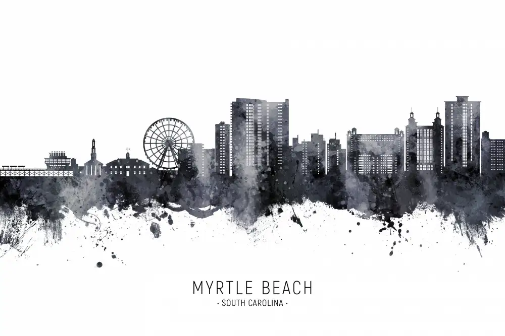 Tompsett, Michael: Panorama Myrtle Beach v Jižní Karolíně