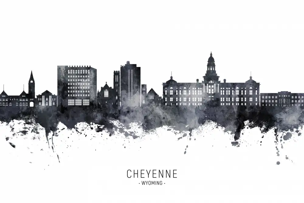 Tompsett, Michael: Cheyenne,Wyoming,horizon