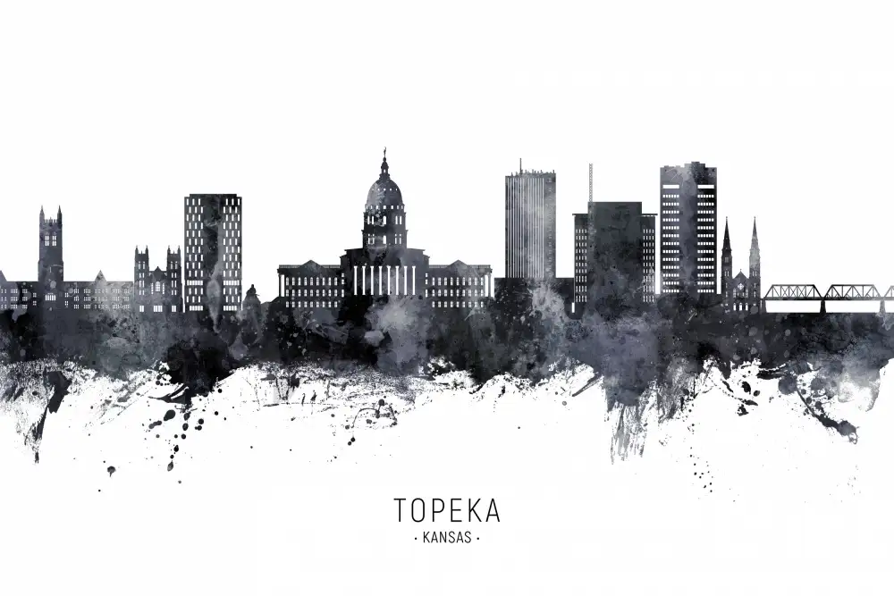 Tompsett, Michael: Panorama Topeka Wyoming