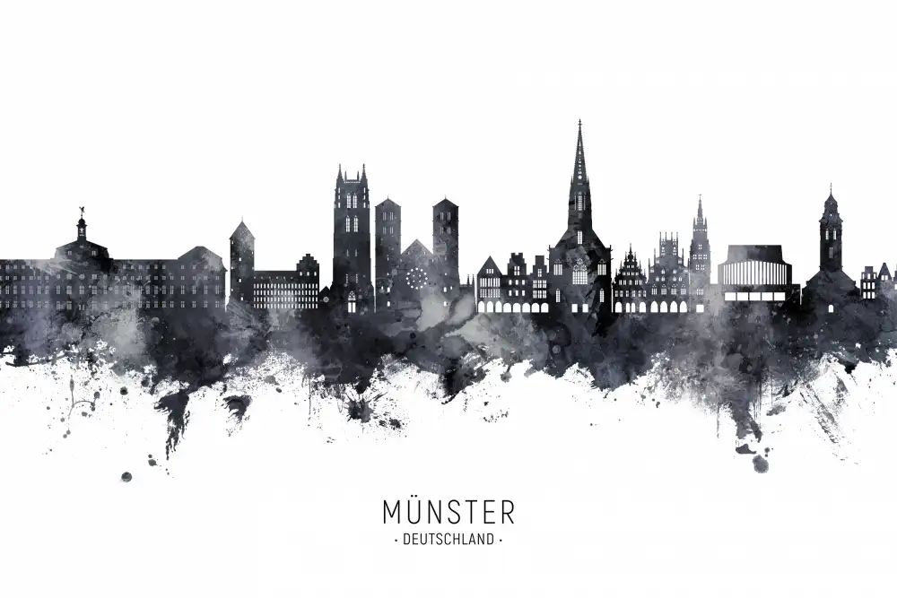 Tompsett, Michael: Münster Allemagne Skyline