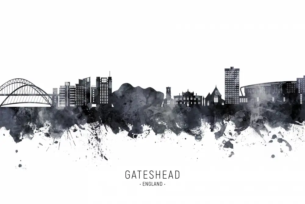 Tompsett, Michael: Gateshead England Skyline