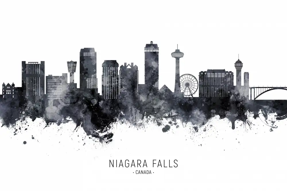 Tompsett, Michael: Panorama Niagara Falls Canada
