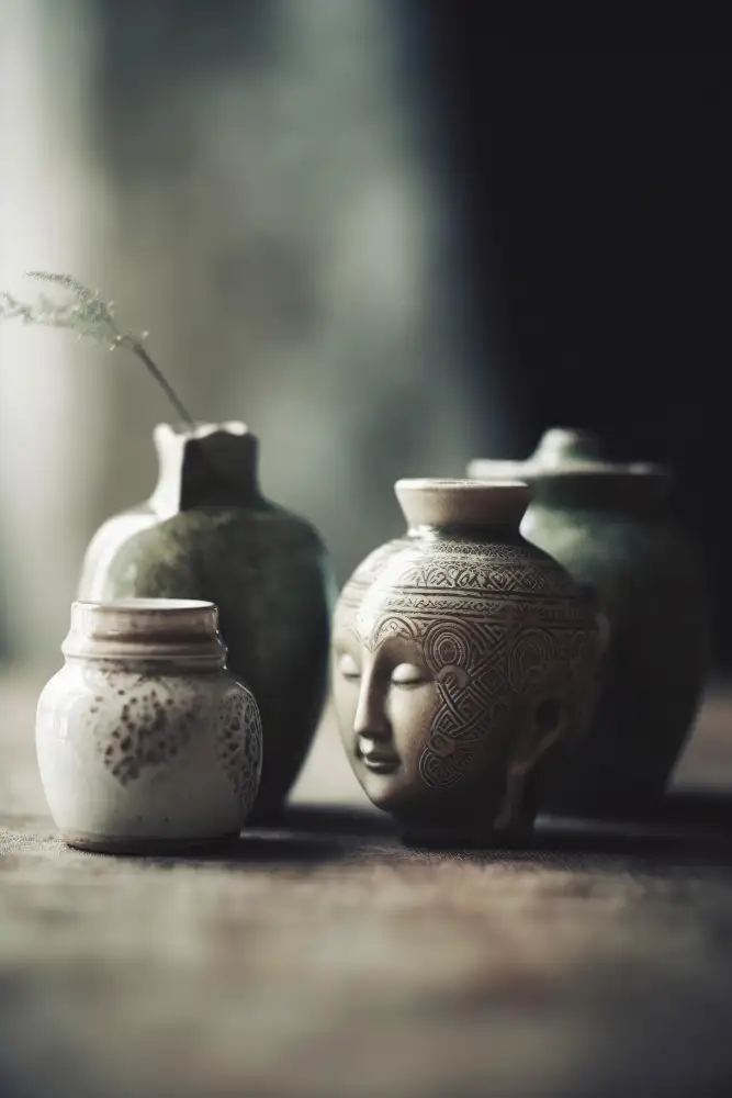Treechild: Nature morte en céramique