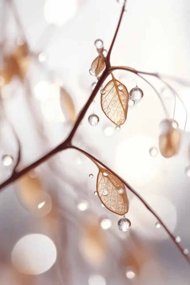 Treechild: Minuscules feuilles mouillées