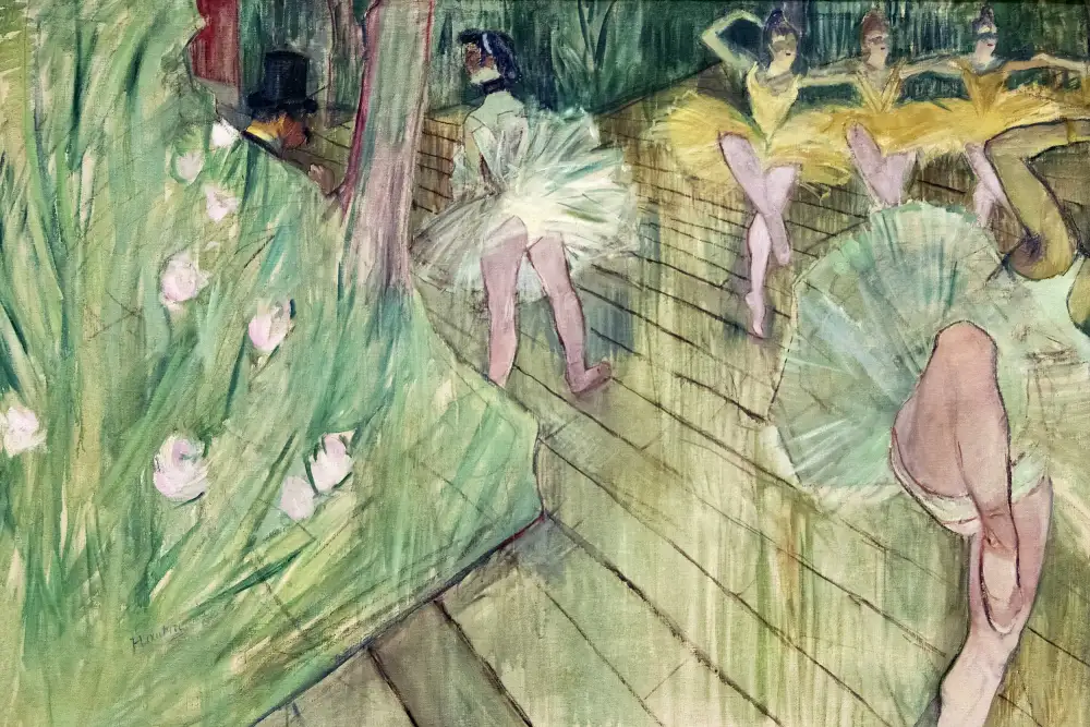 LAUTREC, TOULOUSE: Ballet Scene (1886)