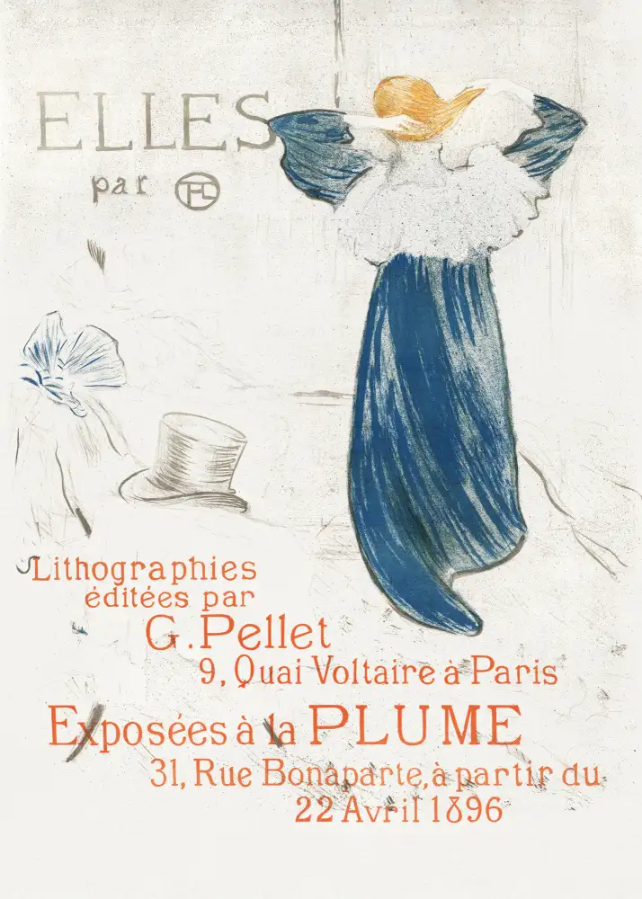 LAUTREC, TOULOUSE: Frontispiece (1896)