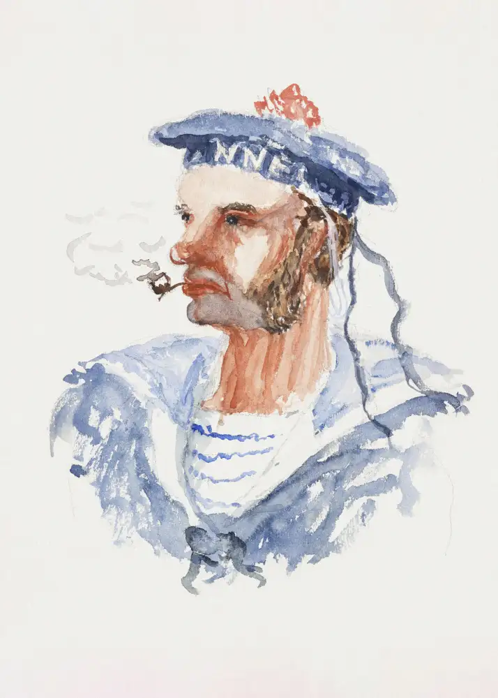 LAUTREC, TOULOUSE: Marin (ca. 1879–1880)