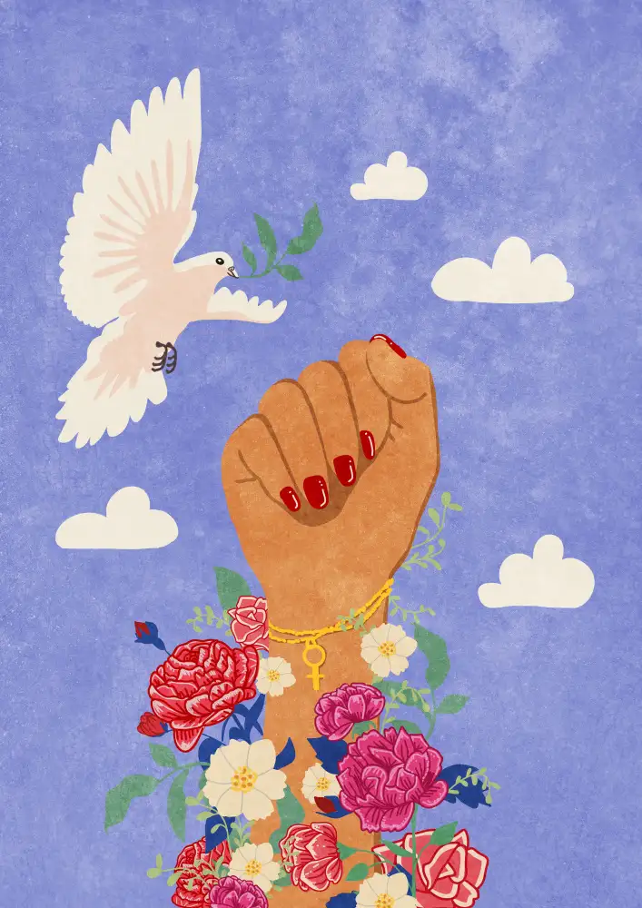 Oltmanns, Raissa: Feminist Fist