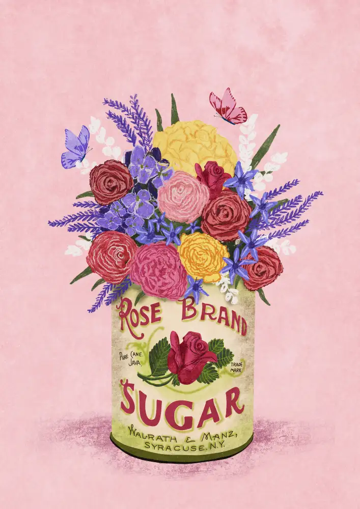 Oltmanns, Raissa: Flowers In a vintage Can