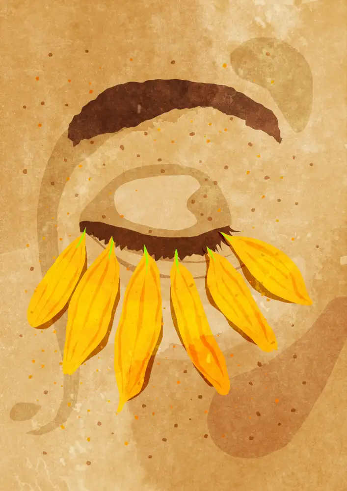 Oltmanns, Raissa: Flower power eye lashes