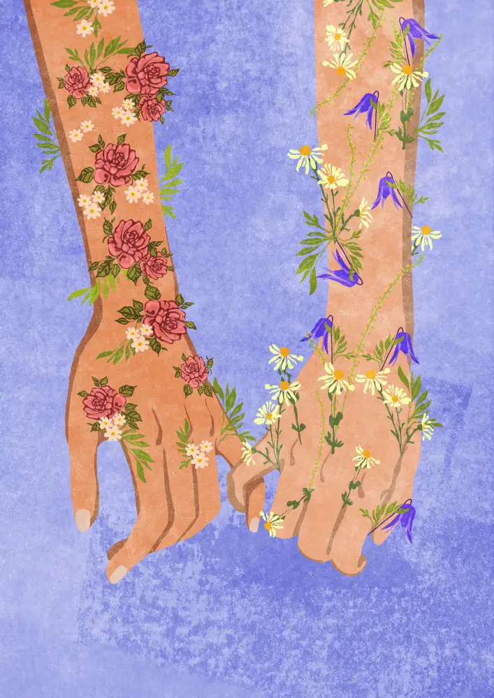 Oltmanns, Raissa: Holding hands