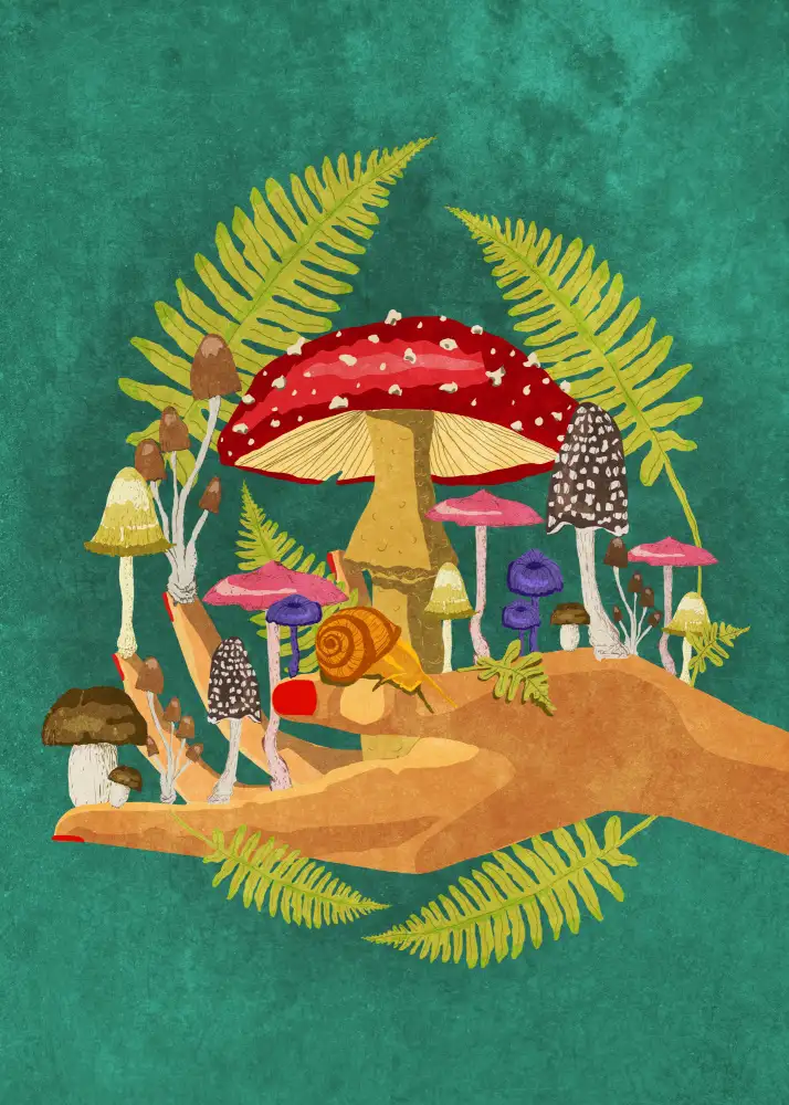 Oltmanns, Raissa: My Mushroom Cosmos