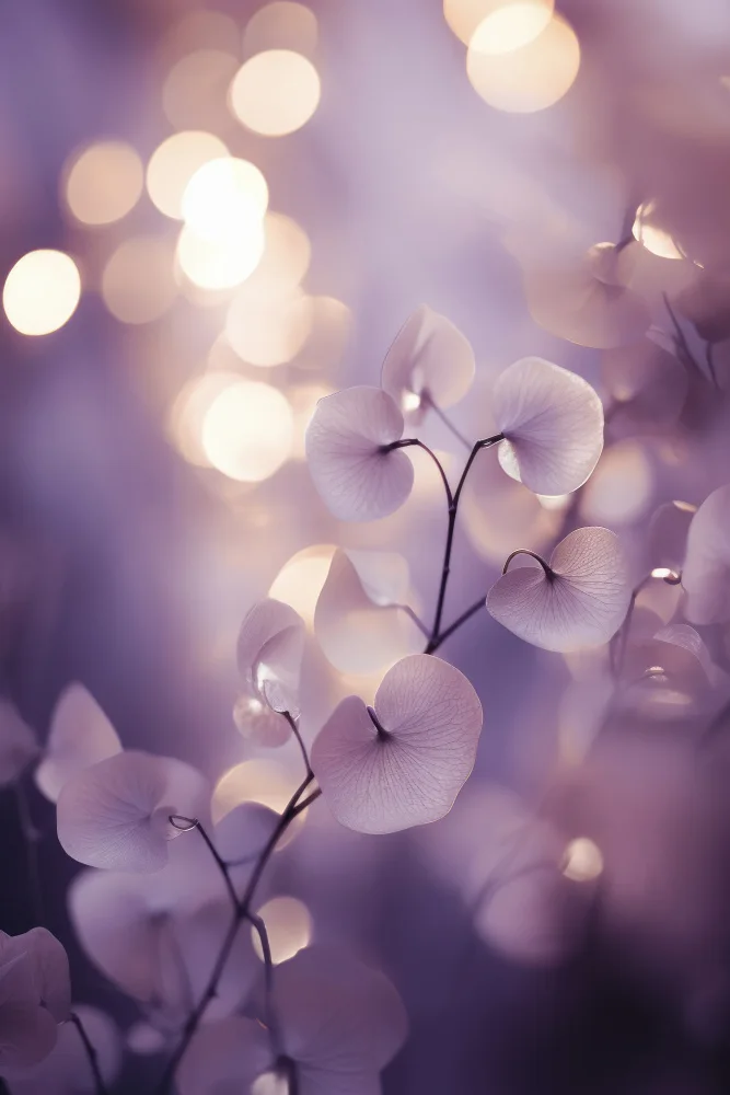 Treechild: Macro violette