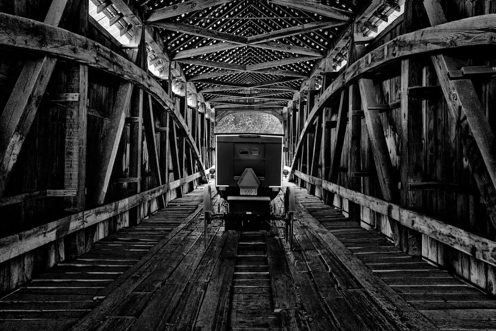 Reames, Richard: Trasporto sul ponte coperto