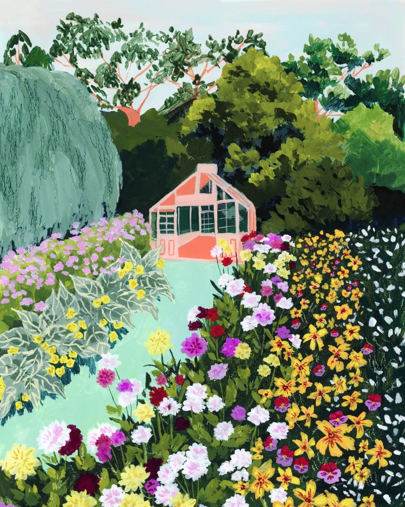 Gesek, Sarah: En fleurs