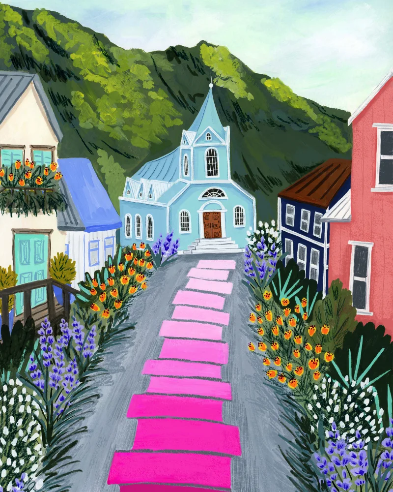 Gesek, Sarah: Seydisfjordur