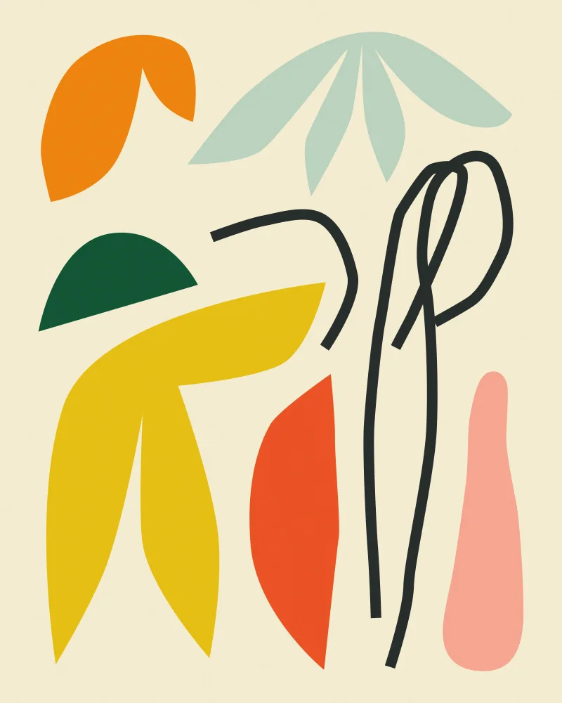 Blue, Jazzberry: Composition