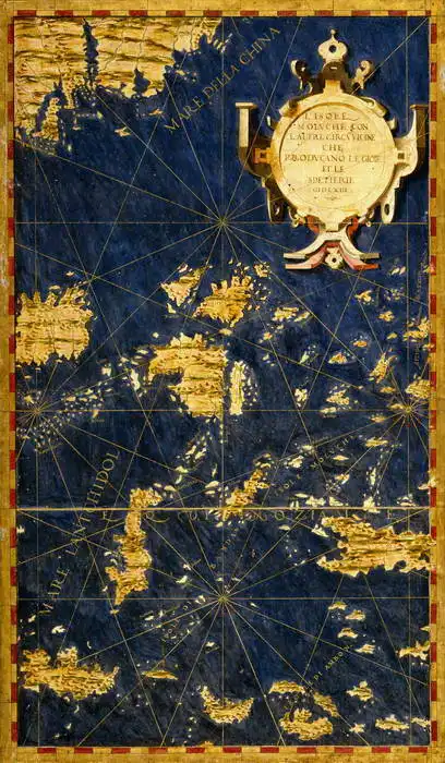 Danti, Egnazio: Moluccas and part of the Philippines