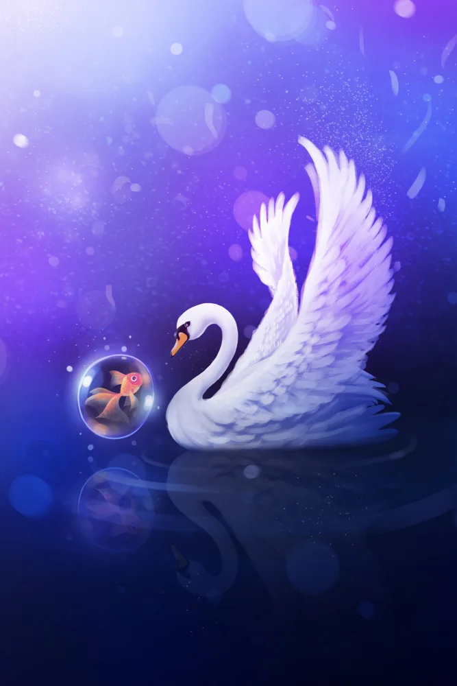 Thai, Xuan: Dark Purle Swan