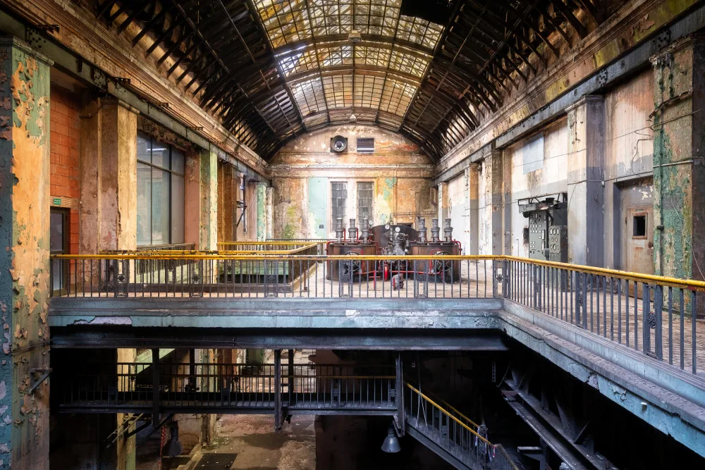 Robroek, Roman: Industrial Hall in Decay