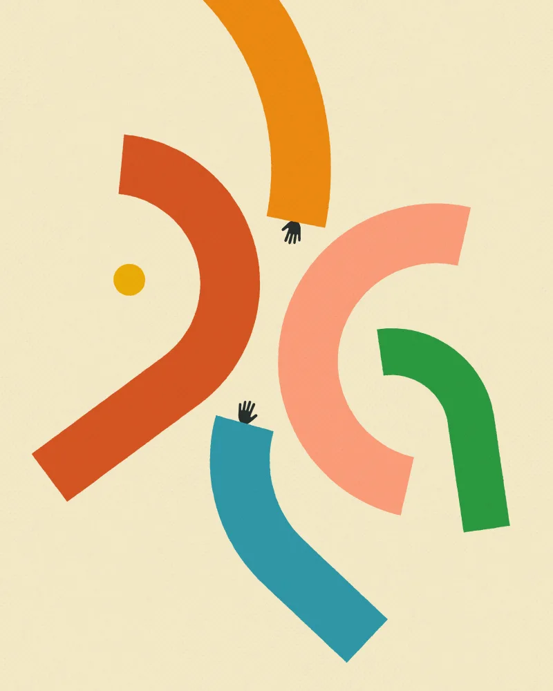 Blue, Jazzberry: Reach 3