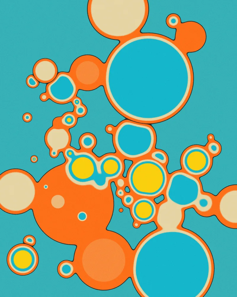 Blue, Jazzberry: Interaction 1