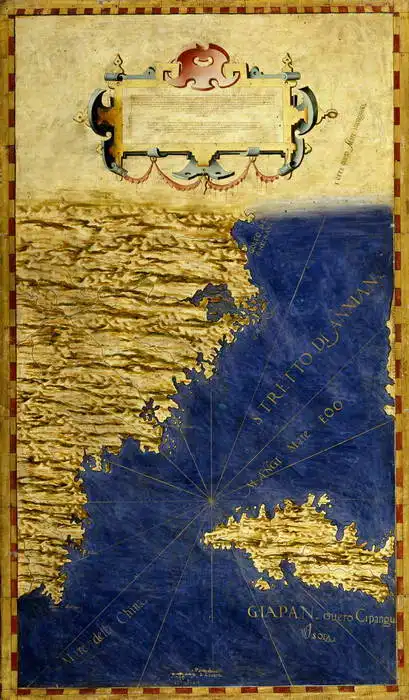 Danti, Egnazio: Coast of China and Japan