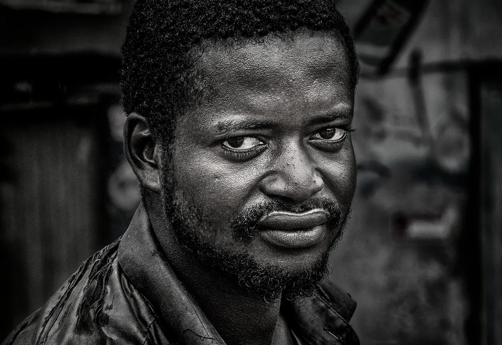 Garmendia, Inazio Joxe: Ethiopian man.
