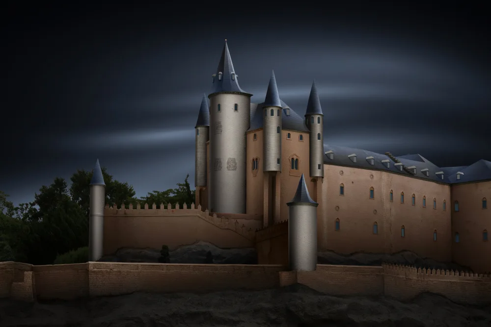 Liu, Shuchuan: Segovia Castle in Japan